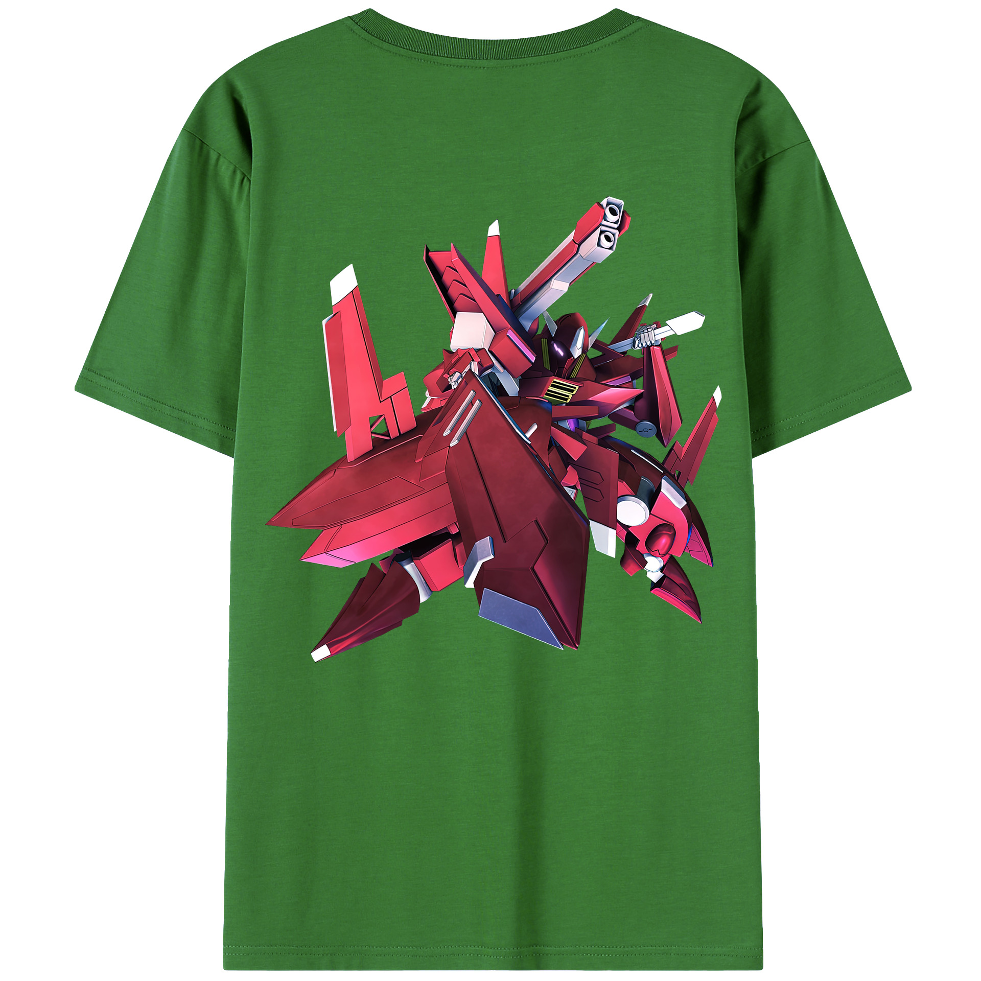 （画像用） 機動戦士ガンダム Mobile Suit Gundam レディース半袖Tシャツ(バックプリント)